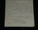 Ren&eacute; de Pierre de Bernis - Lettre autographe sign&eacute;e &agrave; "Mon cher Martel". Ren&eacute; de Pierre de Bernis