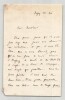 Gaston Boissier - Philologue – Lettre autographe sign&eacute;e. Gaston Boissier