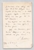 Gaston Boissier - Philologue – Lettre autographe sign&eacute;e. Gaston Boissier