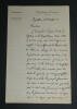 Jules BARTHELEMY-SAINT-HILAIRE - LETTRE AUTOGRAPHE SIGN&Eacute;E, 1871. Jules BARTHELEMY-SAINT-HILAIRE