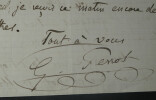 Georges PERROT, Arch&eacute;ologue - LETTRE AUTOGRAPHE SIGN&Eacute;E, 1876. Georges PERROT