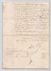 Pouvoir manuscrit sign&eacute; par Adrien Paul – Collection 24 auteurs & musiciens. Adrien Paul