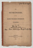 Hans Vaihinger, sp&eacute;cialiste de Kant et Rudolf Sohm - Page de titre sign&eacute;e - 1884. Hans Vaihinger ; Rudolf Sohm
