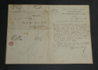 Eug&egrave;ne GARAY de MONGLAVE - LETTRE AUTOGRAPHE SIGN&Eacute;E - J.J ROUSSEAU - 1838. Eug&egrave;ne GARAY de MONGLAVE
