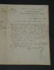 Eug&egrave;ne GARAY de MONGLAVE - LETTRE AUTOGRAPHE SIGN&Eacute;E - J.J ROUSSEAU - 1838. Eug&egrave;ne GARAY de MONGLAVE