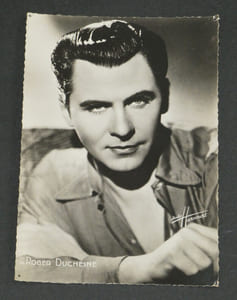 Roger DUCHESNE - Carte postale photographie d'époque, studio Harcourt