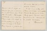 Duc d'Harcourt , d&eacute;put&eacute; du Calvados - Lettre autographe sign&eacute;e - 1874. Duc d'Harcourt, d&eacute;put&eacute; du Calvados