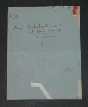Henri Fursy. Ensemble de 9 Lettres autographes signées et docs + Photo argentique. Henri Fursy