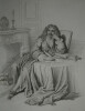 Jean-Auguste-Dominique INGRES, peintre - GRAVURE DE MOLI&Egrave;RE GRAV&Eacute;E, 1843. Jean-Auguste-Dominique Ingres