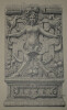Semelle d'une poutre, &agrave; Anvers - Dessin original sign&eacute;. Louis Henri Laffill&eacute;e