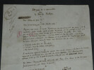 Henri DUVERNOIS - Manuscrit autographe sign&eacute; "Petit guide de la conversation pour le Bois de Boulogne". Henri DUVERNOIS