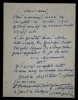 LETTRE AUTOGRAPHE SIGN&Eacute;E. Ferdinand Poise