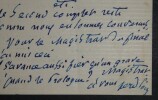 LETTRE AUTOGRAPHE SIGN&Eacute;E. Ferdinand Poise