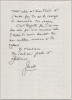 G&eacute;rald Van der Kemp - Longue lettre autographe sign&eacute;e &agrave; Pierre Levy. G&eacute;rald Van der Kemp