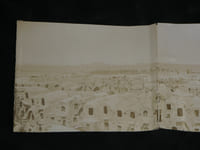 Photographie panoramique d'époque de la ville de Médenine de 1902 Tunisie