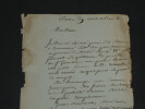 Jean-Pierre Archinard - Lettre autographe sign&eacute;e adress&eacute;e &agrave; Mr Jossand - 1792. Jean-Pierre Archinard