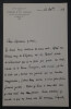 Andr&eacute; BELLESSORT, Po&egrave;te - LETTRE AUTOGRAPHE SIGN&Eacute;E DE 2 PAGES, 1923. Andr&eacute; BELLESSORT