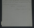 Paul Meurice - Lettre autographe sign&eacute;e. Paul Meurice