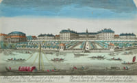 Vue d'optique de l'Hopital des Invalides et de la Rotunda auprès de Londres