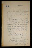 SCHOLL Aur&eacute;lien - LETTRE AUTOGRAPHE SIGN&Eacute;E, A PROPOS DE SA CONDAMNATION. Aur&eacute;lien Scholl