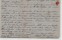 Adolphe Joseph Carcassonne - Lettre autographe signée à Alphonse Scheler - 1877