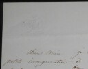 ANCELOT Virginie LETTRE AUTOGRAPHE SIGNEE. Virginie Ancelot