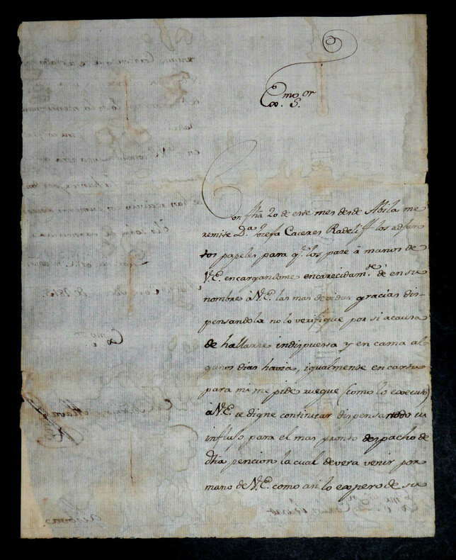 LETTRE AUTOGRAPHE SIGN&Eacute;E, 1813. Jos&eacute; Antonio de Alava