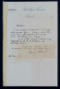Maurice SARRAUT, JOURNALISTE ET HOMME POLITIQUE - LETTRE AUTOGRAPHE SIGN&Eacute;E, 1927. Maurice Sarraut