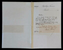 Maurice SARRAUT, JOURNALISTE ET HOMME POLITIQUE - LETTRE AUTOGRAPHE SIGN&Eacute;E, 1927. Maurice Sarraut