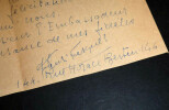 FESQUET Henri - LETTRE AUTOGRAPHE SIGNEE A Marko RISTIC, 22 MAI 1945. Henri Fesquet