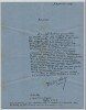 Jules Roy, Lettre autographe sign&eacute;e &eacute;voquant Nietzsche, Montherlant, etc 1934. Jules Roy