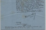 Jules Roy, Lettre autographe sign&eacute;e &eacute;voquant Nietzsche, Montherlant, etc 1934. Jules Roy