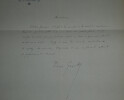 Pierre Gaxotte Lettre autographe sign&eacute;e sur papier ent&ecirc;te "Candide" 1 page 1937. Pierre Gaxotte