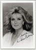 Linda EVANS Actrice PHOTOGRAPHIE SIGN&Eacute;E &agrave; la main Autographe 1988 17,5 x 12,5 cm. Linda EVANS