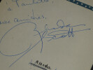 Rhoda SCOTT et Bob MARTIN - Autographes La Kermesse aux &eacute;toiles, 1976. Rhoda SCOTT et Bob MARTIN