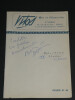 Rhoda SCOTT et Bob MARTIN - Autographes La Kermesse aux &eacute;toiles, 1976. Rhoda SCOTT et Bob MARTIN
