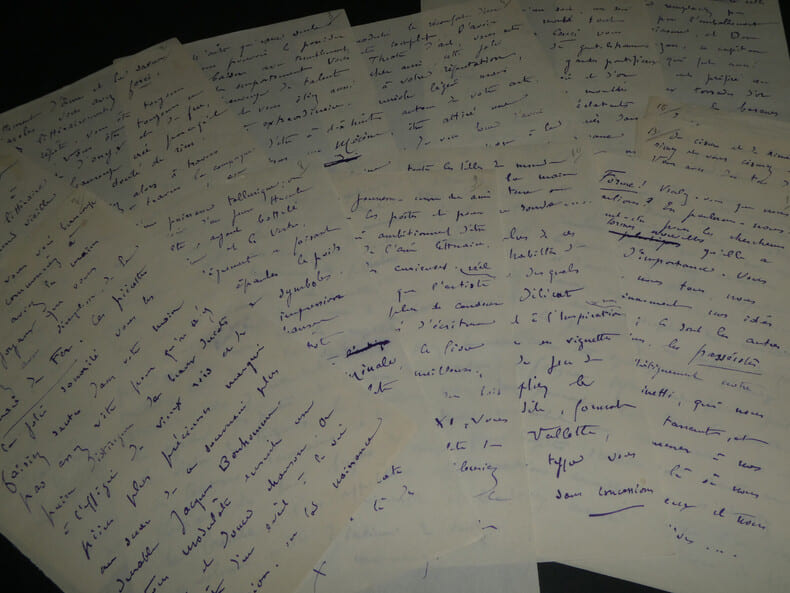 Gustave KAHN - EXCEPTIONNELLE LETTRE AUTOGRAPHE SIGN&Eacute;E DE 16 PAGES A Paul FORT. Gustave KAHN