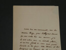 Henri Joseph Guillaume Patin - Lettre autographe sign&eacute;e de remerciements - 1826. Henri Joseph Guillaume Patin