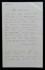 Jules LEMA&Icirc;TRE - LETTRE AUTOGRAPHE SIGNEE. Jules Lema&icirc;tre