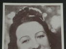 Jane CHACUN - Signature autographe originale sur papier, photographie. Jane CHACUN