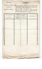 Mod&egrave;le, Etat nominatif des militaires, d&eacute;cret 28 mars 1815, rendant &agrave; Versailles, vierge. 