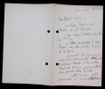 Jean AICARD - LETTRE AUTOGRAPHE SIGN&Eacute;E, 1912. Jean AICARD