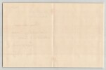 Charles-Louis de Saulces de Freycinet - Billet autographe sign&eacute;. Charles-Louis de Saulces de Freycinet