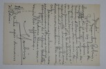 CARTE POSTALE AUTOGRAPHE SIGN&Eacute;E &Agrave; Louis ROBIN. JOUBIN Georges