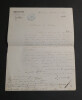 Pierre Hippolyte RENAULT, G&eacute;n&eacute;ral - LETTRE AUTOGRAPHE SIGN&Eacute;E, 1852. Pierre Hippolyte RENAULT