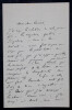Gaston Albert Gohierre DE LONGCHAMPS - LETTRE AUTOGRAPHE SIGN&Eacute;E A LAISANT 1883. Gaston Albert Gohierre DE LONGCHAMPS