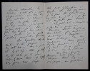 Gaston Albert Gohierre DE LONGCHAMPS - LETTRE AUTOGRAPHE SIGN&Eacute;E A LAISANT 1883. Gaston Albert Gohierre DE LONGCHAMPS