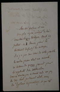 Abel VILLEMAIN - Lettre Autographe Signée "commission du prix Montyon"