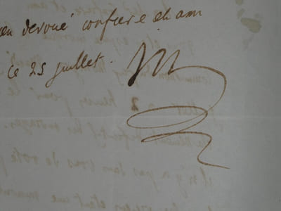 Abel VILLEMAIN - Lettre Autographe Signée "commission du prix Montyon"