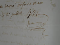 Abel VILLEMAIN - Lettre Autographe Signée "commission du prix Montyon"
